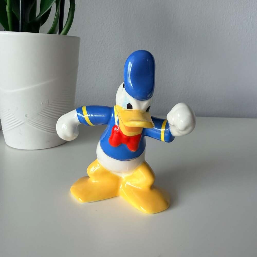 Disney Donald Duck Porcelain Figurine Decorative Item Only